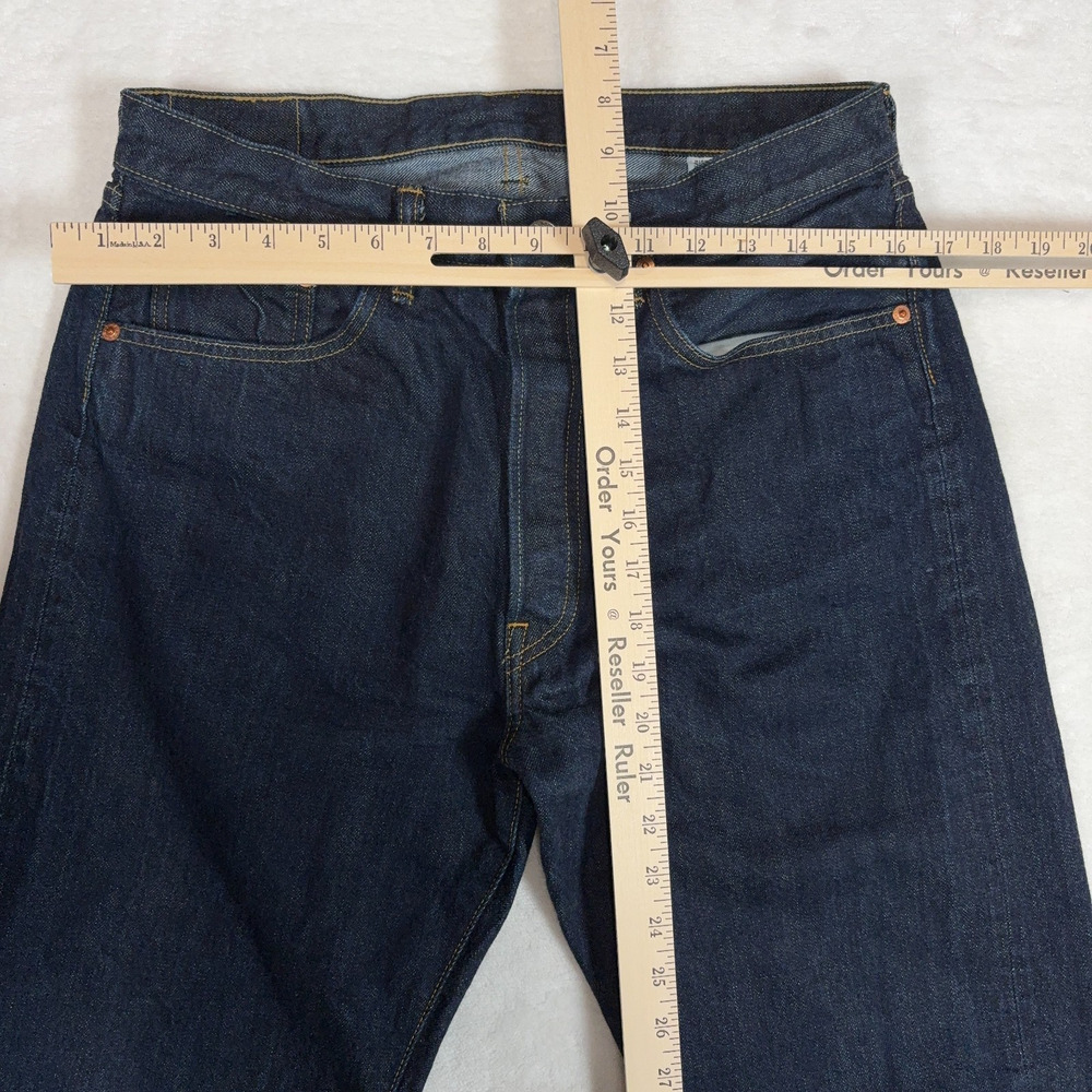 Sugar Cane 1966 Jeans W32 L34 Dark Wash Straight Leg - Picture 13 of 16